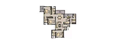 Sobha Ivory, 3 BHK-1340 Sq.ft