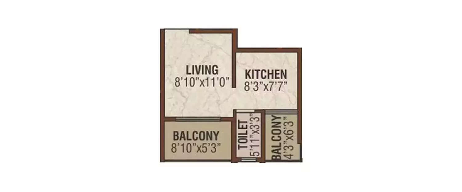 Floor plan for Studio