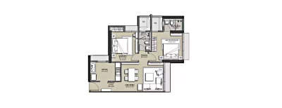 Ahuja Codename 1.2.7, 2 BHK-644 Sq.ft