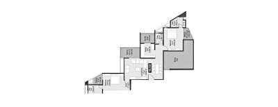 Saarrthi Shimmer & Shine II, 2 BHK-815 Sq.ft
