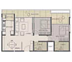 Solitaire Premier Bibwewadi - Unit Floor Plans