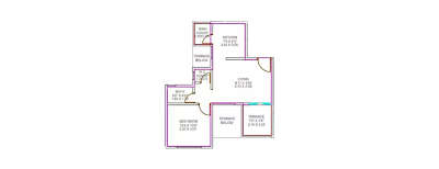 Sonigara Neelangan, 1 BHK-474 Sq.ft