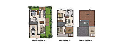 Casagrand Florella, 3 BHK-1149 Sq.ft