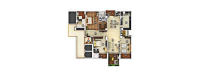 Valmark Apas, 3 BHK-3170 Sq.ft