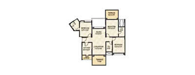 Eternal Exotica, 3 BHK-1509 Sq.ft