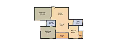 Vajram Elina, 2 BHK-1119 Sq.ft