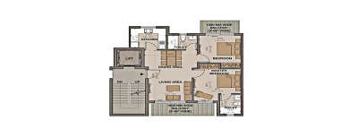 Supertech Defence Floors, 2 BHK-1035 Sq.ft