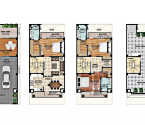 Krishnvilas Gaur Yamuna City Greater Noida - Unit Floor Plans