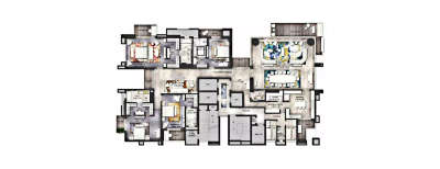 ATS Knightsbridge, 4 BHK-4005 Sq.ft