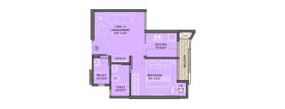 JVM Accord, 1 BHK-322 Sq.ft