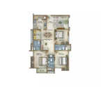 Radiance Rajshri T. Nagar - Unit Floor Plans