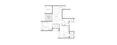 Marvel Ideal Spacio, 2 BHK-1095 Sq.ft