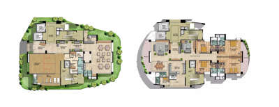 Prestige Hermitage, 4 BHK-7481 Sq.ft