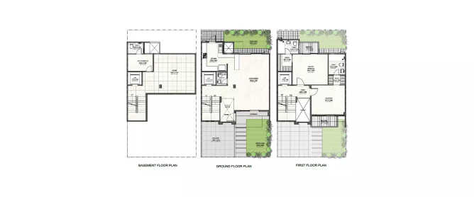 Godrej Evoke Sector 27 Greater Noida W - Floor plan 2 BHK  Sq.ft