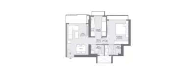 Godrej High Grove, 1 BHK-431 Sq.ft