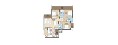 Wadhwa Bungalows, 3 BHK-1624 Sq.ft