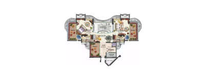 Marathon Nextgen ERA, 2 BHK-1388 Sq.ft
