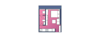 Marathon Sunset Gardens, Studio-240 Sq.ft