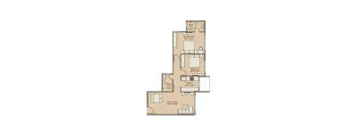 Marathon Zaver Arcade, 2 BHK-700 Sq.ft