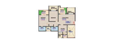 Regency Classic, 2 BHK-1145 Sq.ft