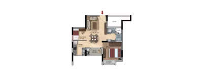 SNN Estates Felicity, 1.5 BHK-700 Sq.ft
