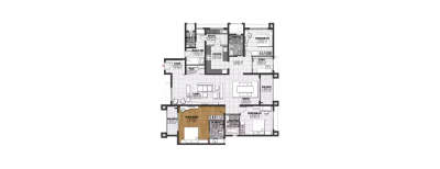Brigade Atmosphere, 3 BHK-2540 Sq.ft