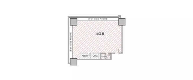 Kohinoor Square Dadar - Floor plan Commercial Office 1269 Sq.ft