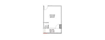 Kohinoor B-Zone Shivaji Nagar, Commercial Office-360 Sq.ft