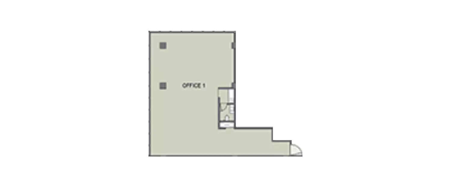 Floor plan for Commercial Office