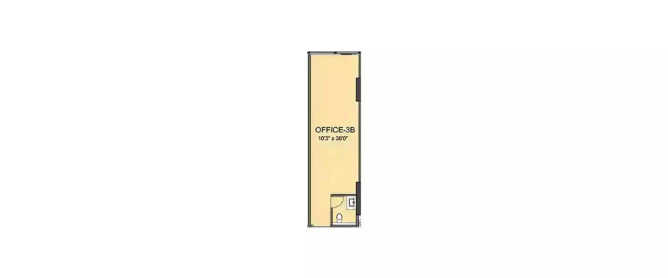 Lodha Supremus Wadala - Floor plan Commercial Office 368 Sq.ft
