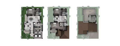 Hiranandani Villas, 3 BHK-2850 Sq.ft
