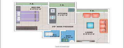 Arihant Arshiya, 1 BHK-441 Sq.ft