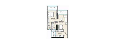 JP Codename Dream Home, 1 BHK-494 Sq.ft