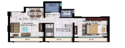 Arihant Galenia, 1 BHK-null Sq.ft
