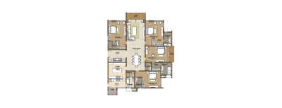 Prestige White Meadows, 4 BHK-4041 Sq.ft