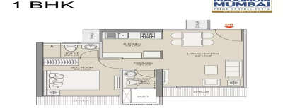 Maximum Mumbai, 1 BHK-368 Sq.ft
