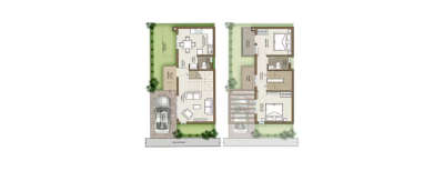 Prestige Silver Springs, 2 BHK-1166 Sq.ft