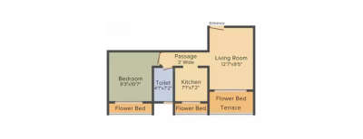 Dream Maple, 1 BHK-720 Sq.ft