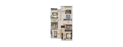Kanakia Art House, 3 BHK-1692 Sq.ft