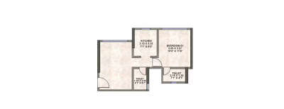 Kanakia The Master Collection, 1 BHK-430 Sq.ft