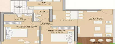 Ruparel Luminare, 2 BHK-675 Sq.ft