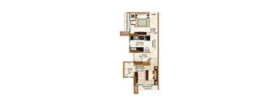 Safal Ganga Smruti, 1 BHK-400 Sq.ft