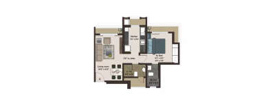 Unique Vistas, 1 BHK-440 Sq.ft