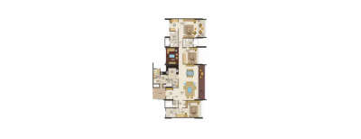Peninsula Heights, 3 BHK-2344 Sq.ft