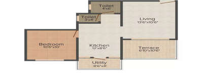 ACME Selene Apartment, 1 BHK-642 Sq.ft