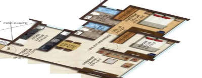 Acme Boulevard, 2 BHK-731 Sq.ft
