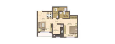 Metro Majestic, 1 BHK-477 Sq.ft