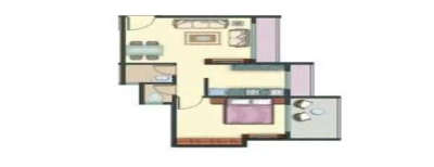 Tulsi Sonata, 1 BHK-450 Sq.ft