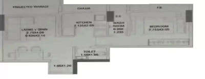 Nivasti Aurous, 1 BHK-294 Sq.ft
