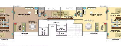 Kesar Equinox, 3 BHK-1221 Sq.ft